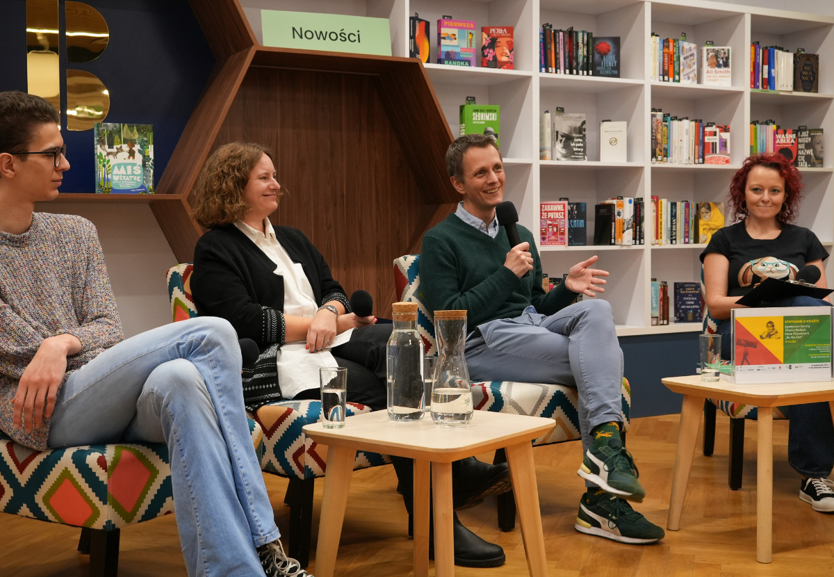 „Społeczne światy Studia Małych Form Filmowych Se-Ma-For w Łodzi” – spotkanie w Bibliotece Wolność